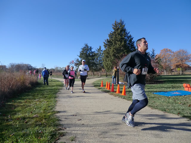 Saturday October 20, 2012 : 2.7 Miles into the DPR Trail Half-Marathon