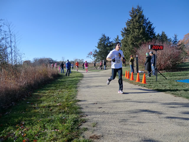 Saturday October 20, 2012 : 2.7 Miles into the DPR Trail Half-Marathon