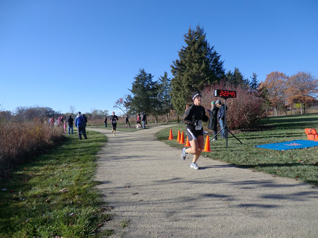 Saturday October 20, 2012 : 2.7 Miles into the DPR Trail Half-Marathon