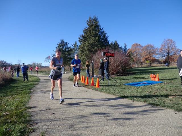 Saturday October 20, 2012 : 2.7 Miles into the DPR Trail Half-Marathon