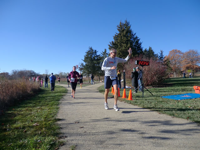 Saturday October 20, 2012 : 2.7 Miles into the DPR Trail Half-Marathon