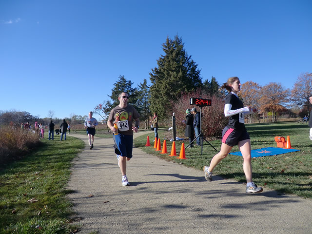 Saturday October 20, 2012 : 2.7 Miles into the DPR Trail Half-Marathon