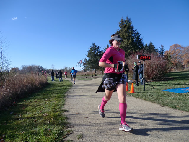 Saturday October 20, 2012 : 2.7 Miles into the DPR Trail Half-Marathon