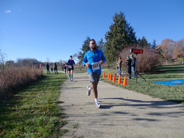 Saturday October 20, 2012 : 2.7 Miles into the DPR Trail Half-Marathon