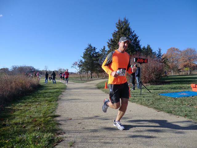 Saturday October 20, 2012 : 2.7 Miles into the DPR Trail Half-Marathon