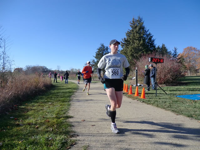 Saturday October 20, 2012 : 2.7 Miles into the DPR Trail Half-Marathon