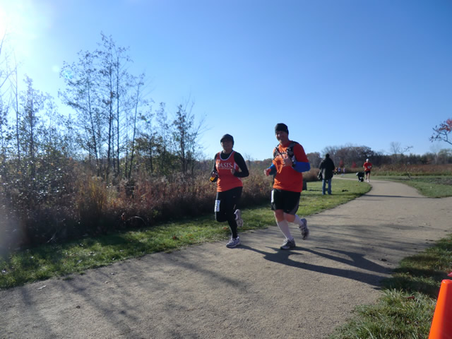 Saturday October 20, 2012 : 2.7 Miles into the DPR Trail Half-Marathon