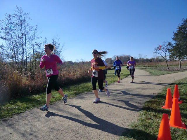 Saturday October 20, 2012 : 2.7 Miles into the DPR Trail Half-Marathon