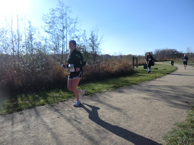 Saturday October 20, 2012 : 2.7 Miles into the DPR Trail Half-Marathon
