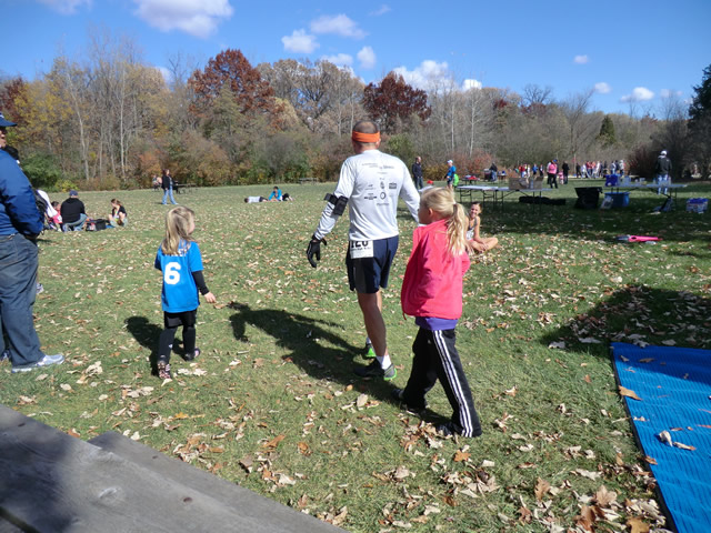 Finish Area of the 2012 DPR Trail Races : Saturday October 20, 2012