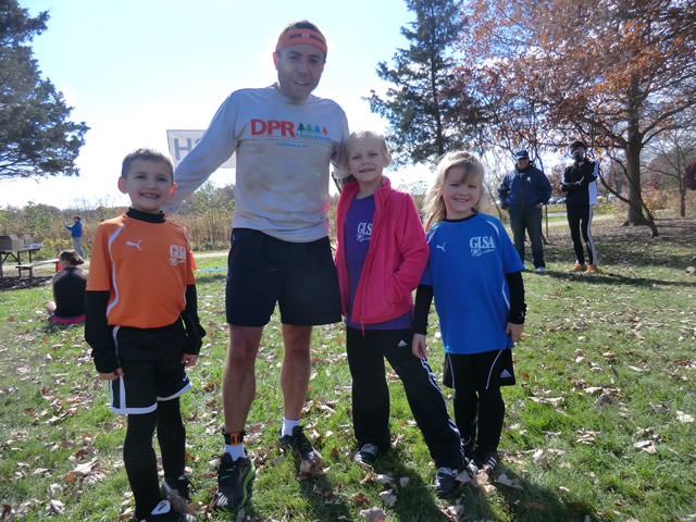 Finish Area of the 2012 DPR Trail Races : Saturday October 20, 2012