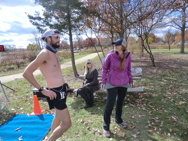 Finish Area of the 2012 DPR Trail Races : Saturday October 20, 2012