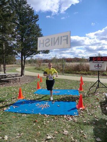 Finish Area of the 2012 DPR Trail Races : Saturday October 20, 2012