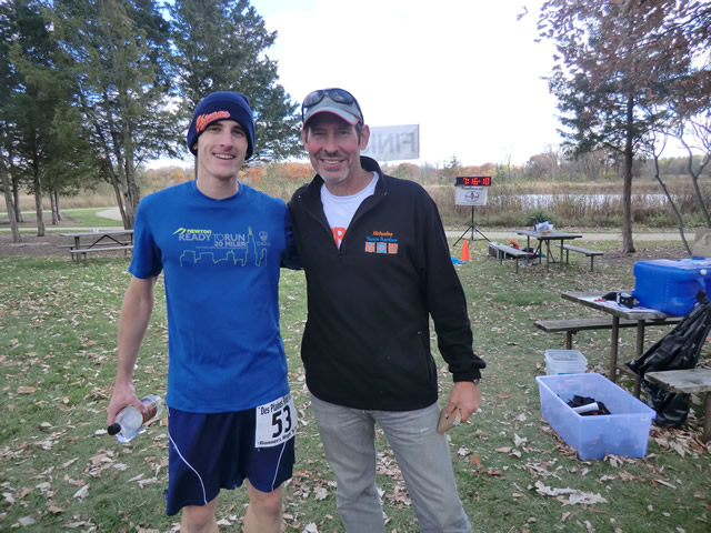 Finish Area of the 2012 DPR Trail Races : Saturday October 20, 2012