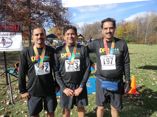 Finish Area of the 2012 DPR Trail Races : Saturday October 20, 2012