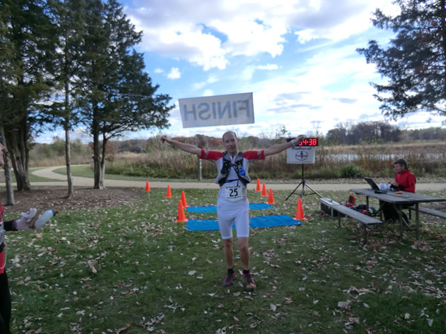 Finish Area of the 2012 DPR Trail Races : Saturday October 20, 2012