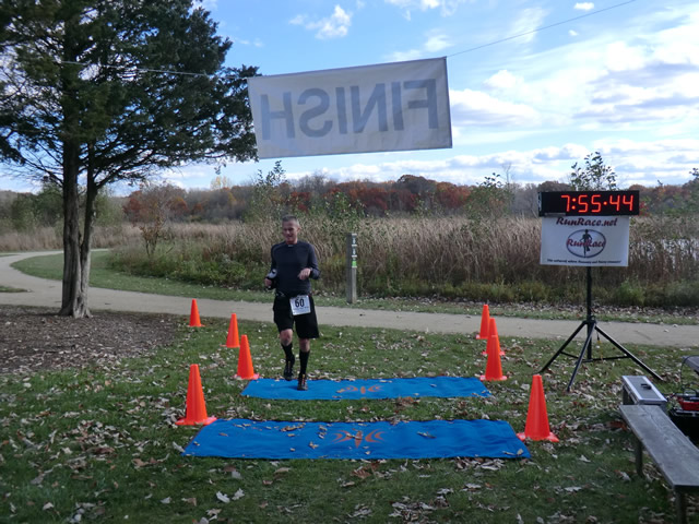 Finish Area of the 2012 DPR Trail Races : Saturday October 20, 2012