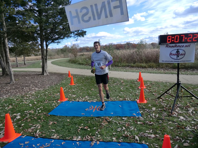Finish Area of the 2012 DPR Trail Races : Saturday October 20, 2012