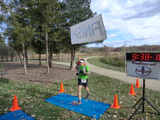 Finish Area of the 2012 DPR Trail Races : Saturday October 20, 2012