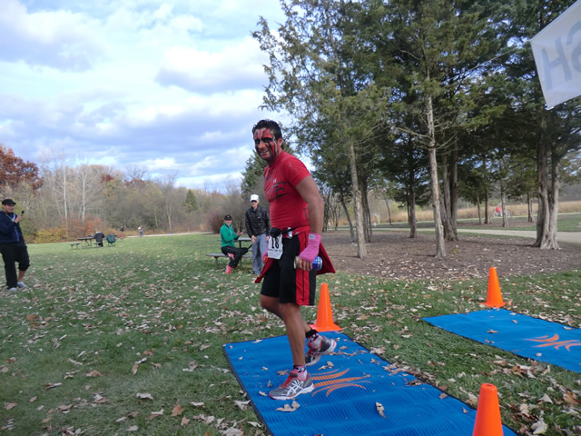 Finish Area of the 2012 DPR Trail Races : Saturday October 20, 2012