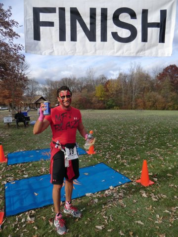 Finish Area of the 2012 DPR Trail Races : Saturday October 20, 2012
