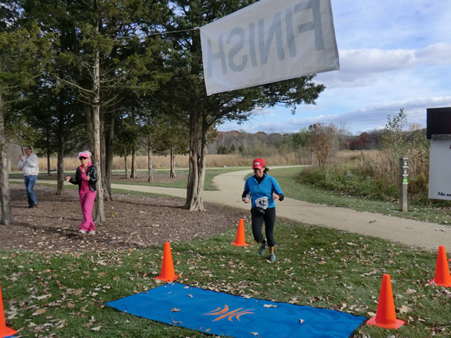 Finish Area of the 2012 DPR Trail Races : Saturday October 20, 2012