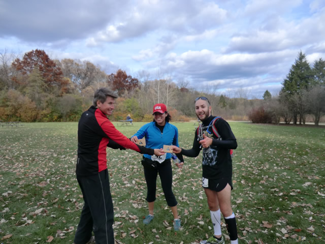 Finish Area of the 2012 DPR Trail Races : Saturday October 20, 2012