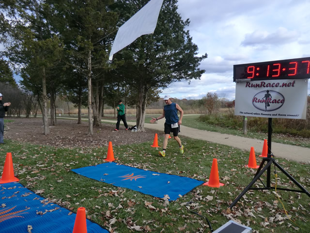 Finish Area of the 2012 DPR Trail Races : Saturday October 20, 2012