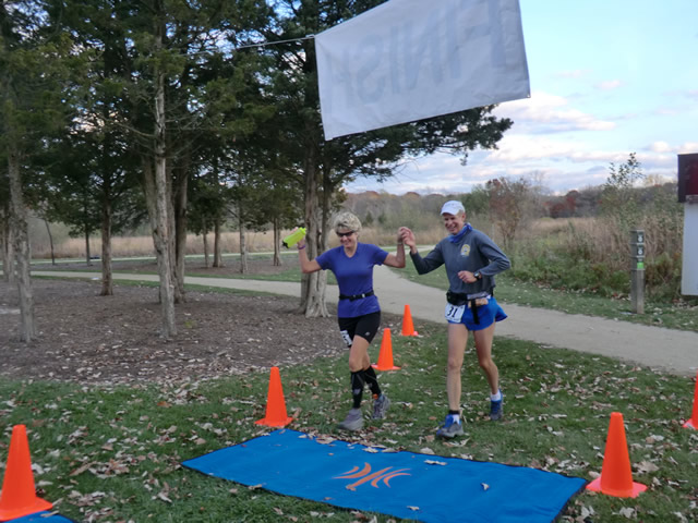 Finish Area of the 2012 DPR Trail Races : Saturday October 20, 2012