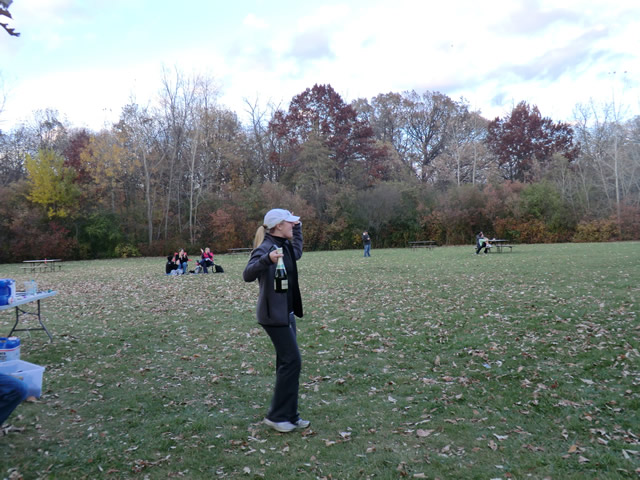 Finish Area of the 2012 DPR Trail Races : Saturday October 20, 2012