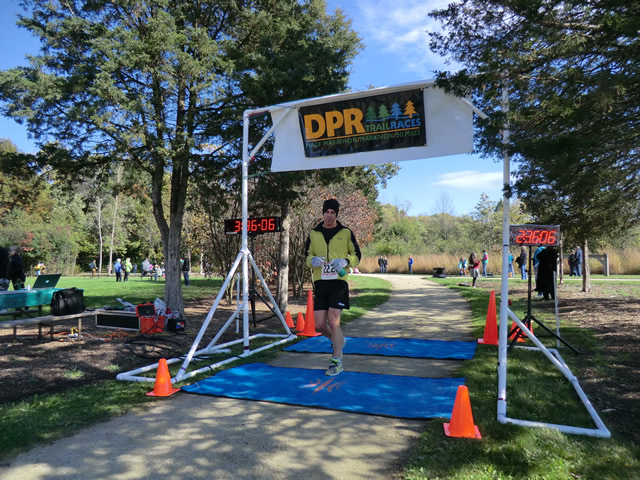 Runners Make their DPR Trail Finish Line