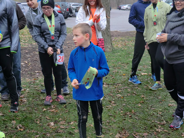 Team Searfoss conquers the trail of Carboniferous Fall 25-Km!