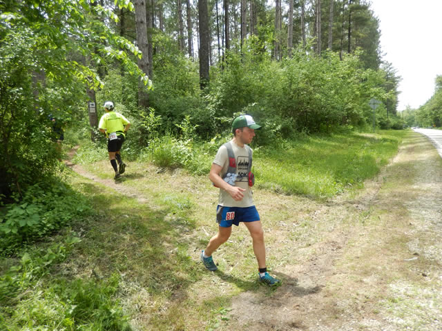 Single-track of the Ice Age Trail just South of Hwy ZZ Aid Station : Saturday June 7th Single-track of the Ice Age Trail just South of Hwy ZZ Aid Station : Saturday June 7th
