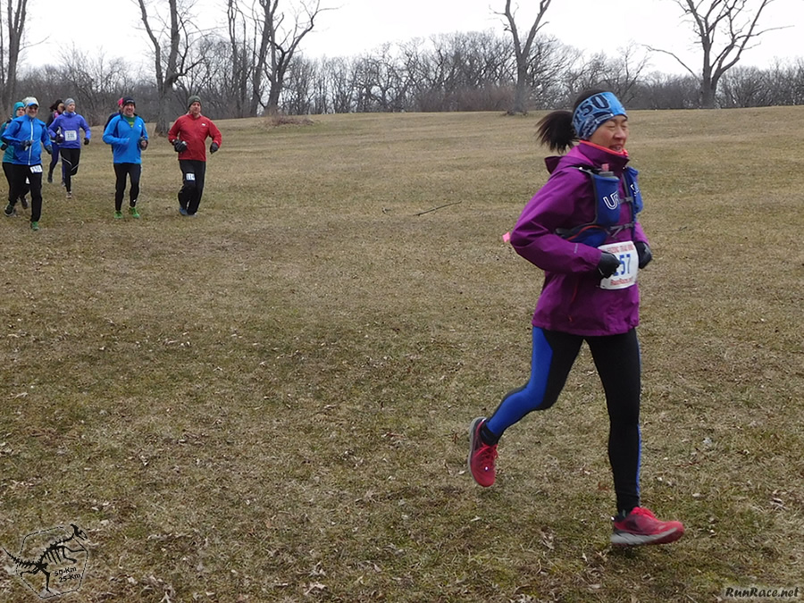 Starting Parade Loop for 25-Km Runners