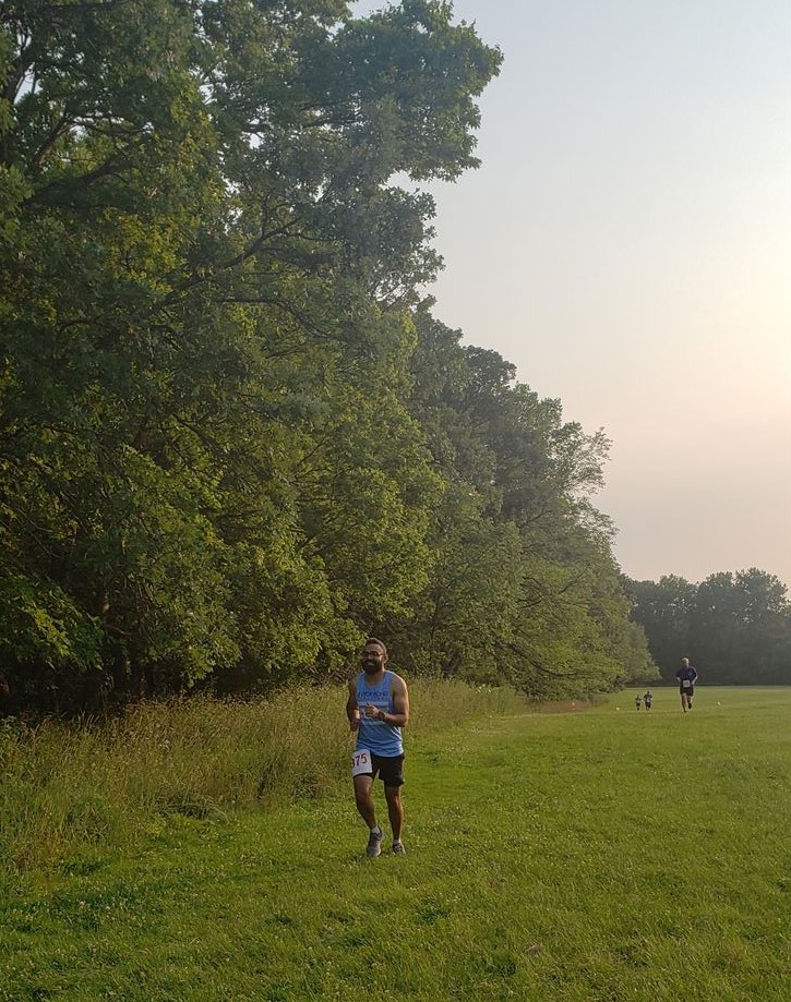 10th Annual Chicago Full Moon Run : Michelle's phone