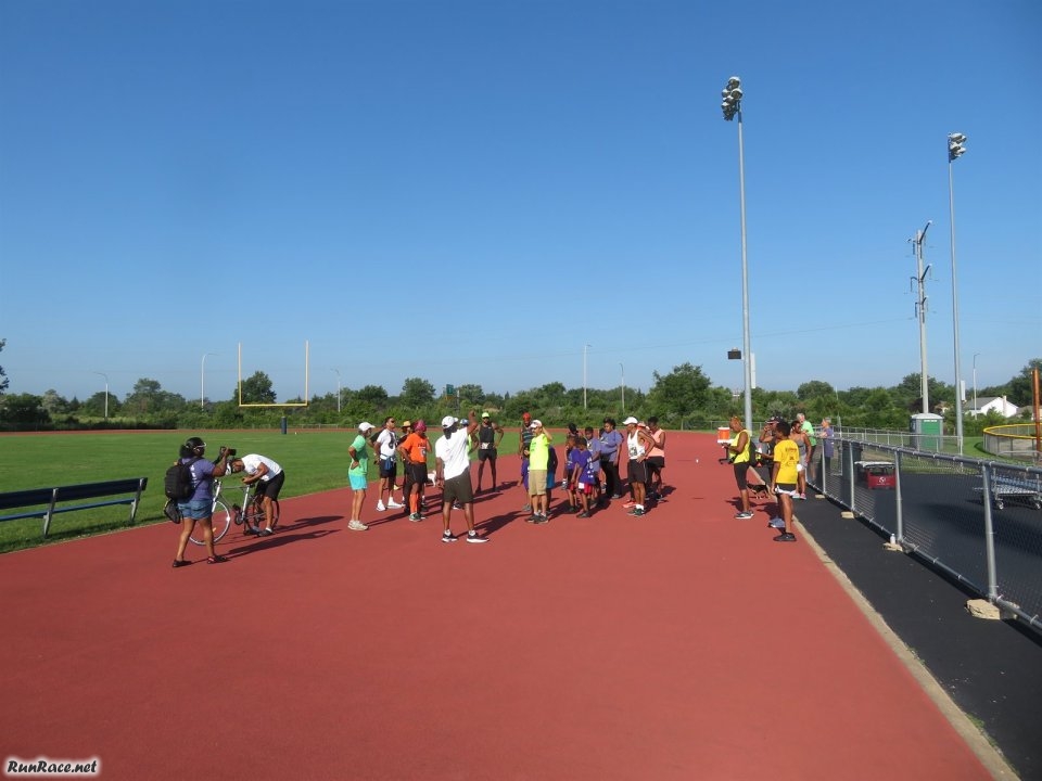 Action from the Start / Finish Area