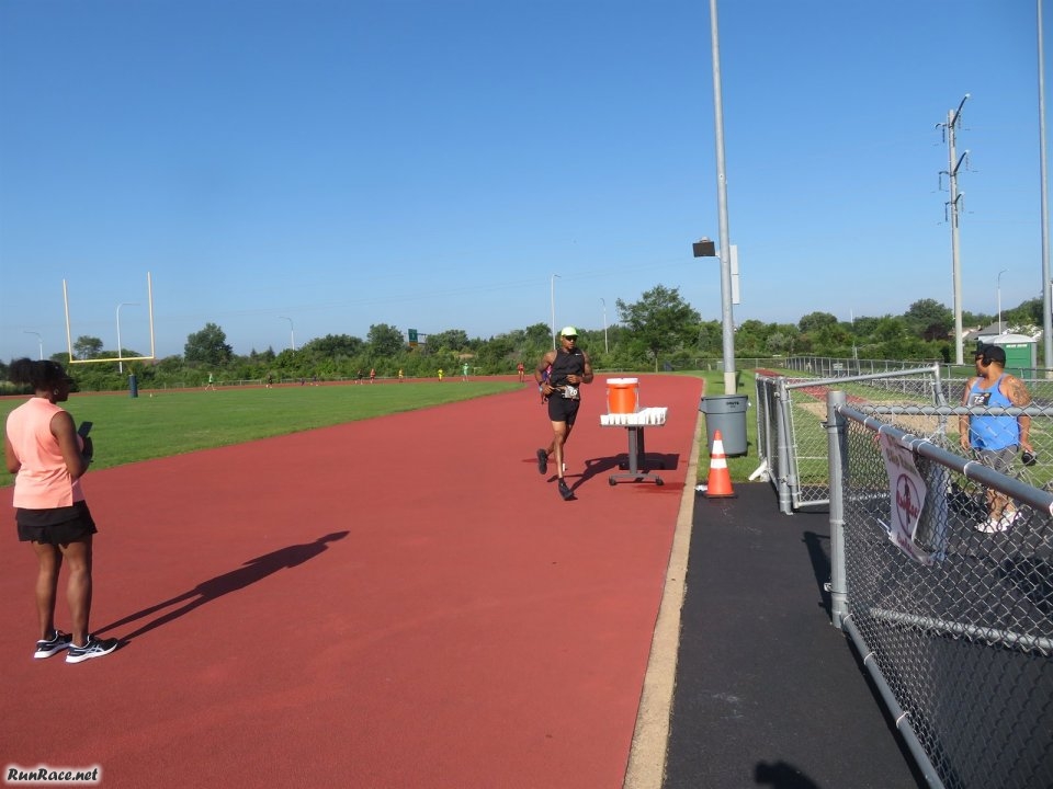 Action from the Start / Finish Area