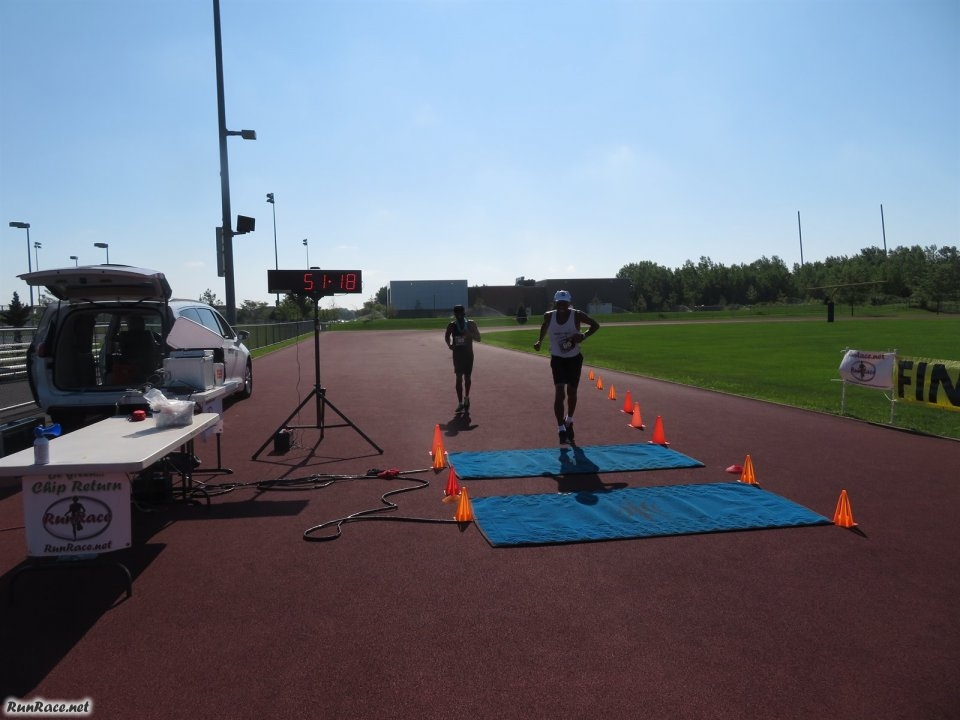 Action from the Start / Finish Area