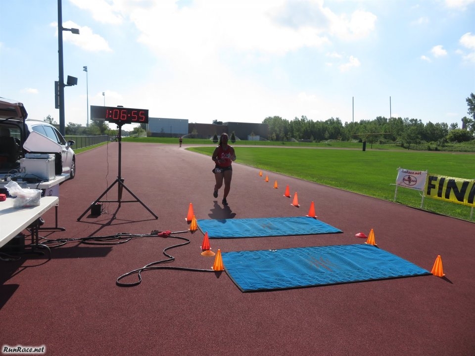 Action from the Start / Finish Area