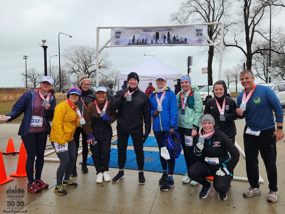 Chicago Lakefront Ultras 50K, 20.7-Mile Buildup Run, Half Marathon