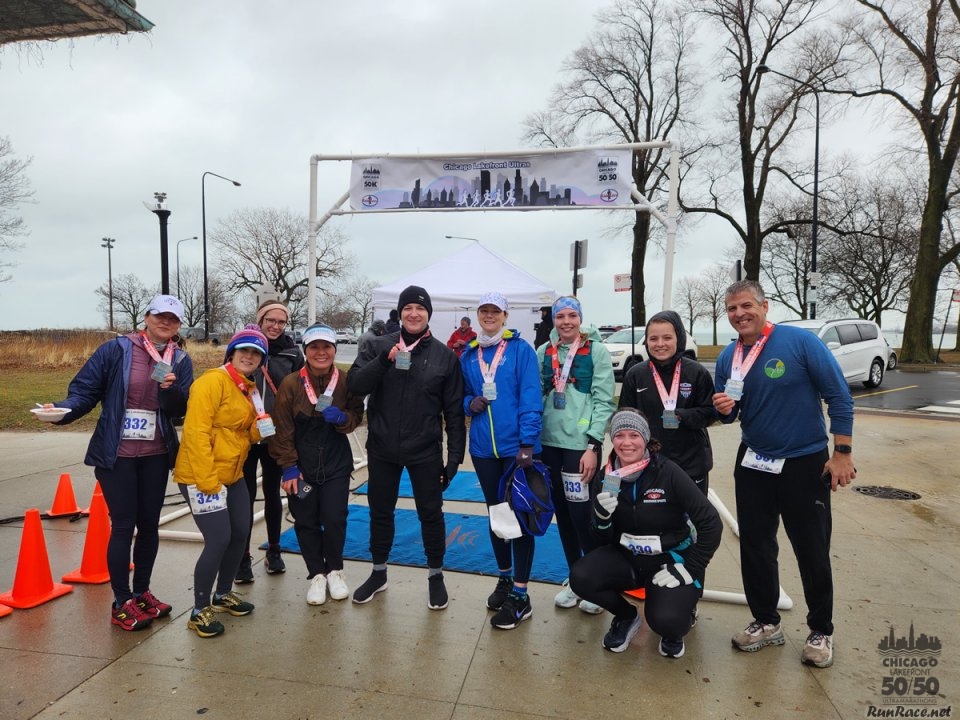 Chicago Lakefront Ultras 50K, 20.7-Mile Buildup Run, Half Marathon