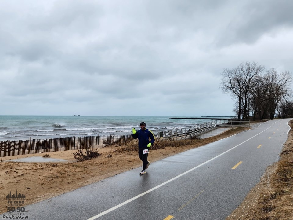 Chicago Lakefront Ultras 50K, 20.7-Mile Buildup Run, Half Marathon