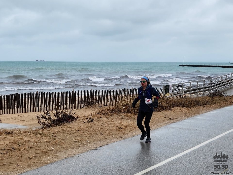 Chicago Lakefront Ultras 50K, 20.7-Mile Buildup Run, Half Marathon