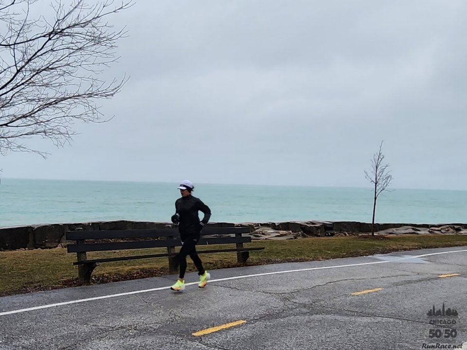 Chicago Lakefront Ultras 50K, 20.7-Mile Buildup Run, Half Marathon