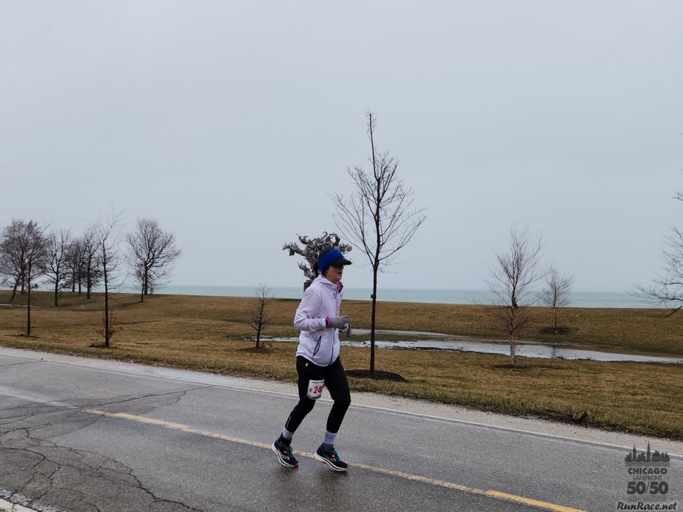 Chicago Lakefront Ultras 50K, 20.7-Mile Buildup Run, Half Marathon