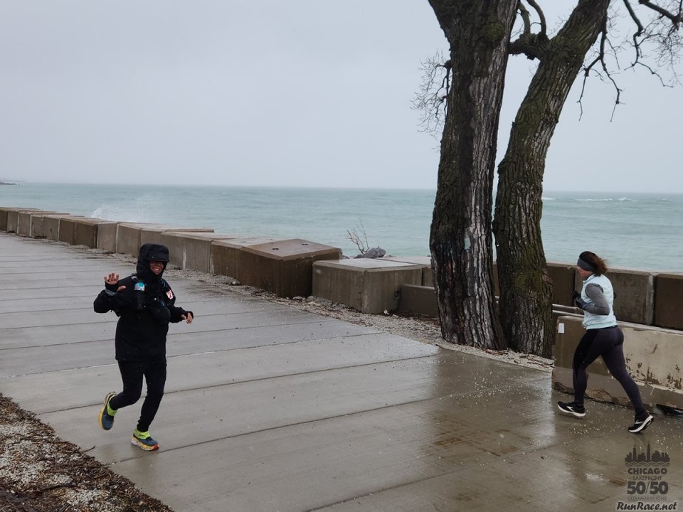 Chicago Lakefront Ultras 50K, 20.7-Mile Buildup Run, Half Marathon