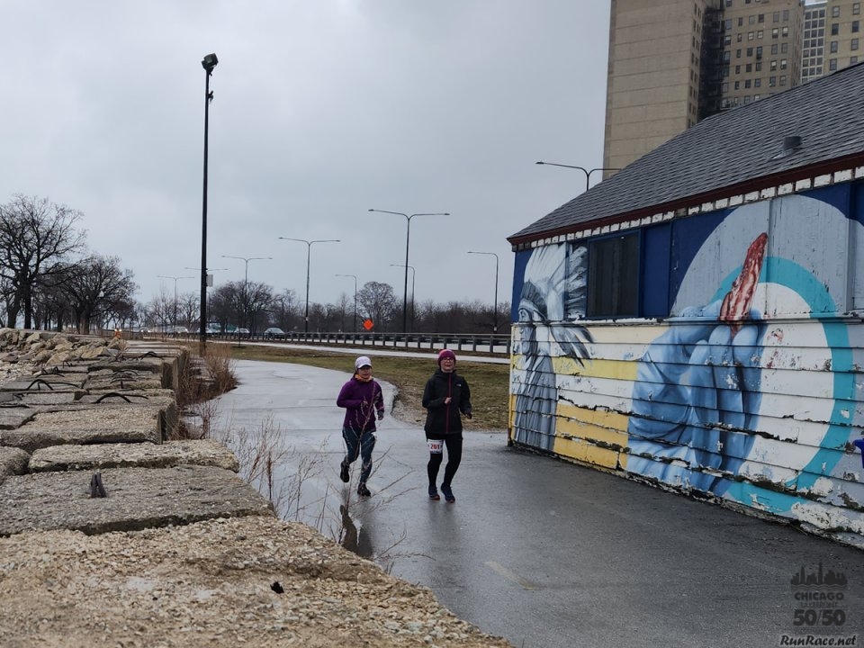 Chicago Lakefront Ultras 50K, 20.7-Mile Buildup Run, Half Marathon