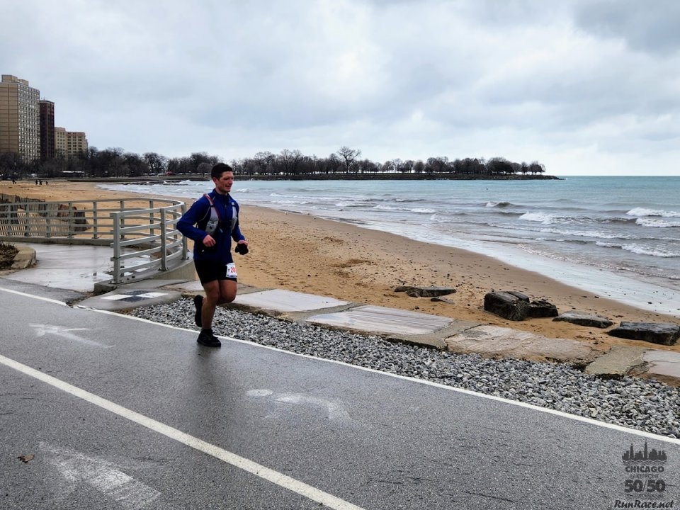 Chicago Lakefront Ultras 50K, 20.7-Mile Buildup Run, Half Marathon