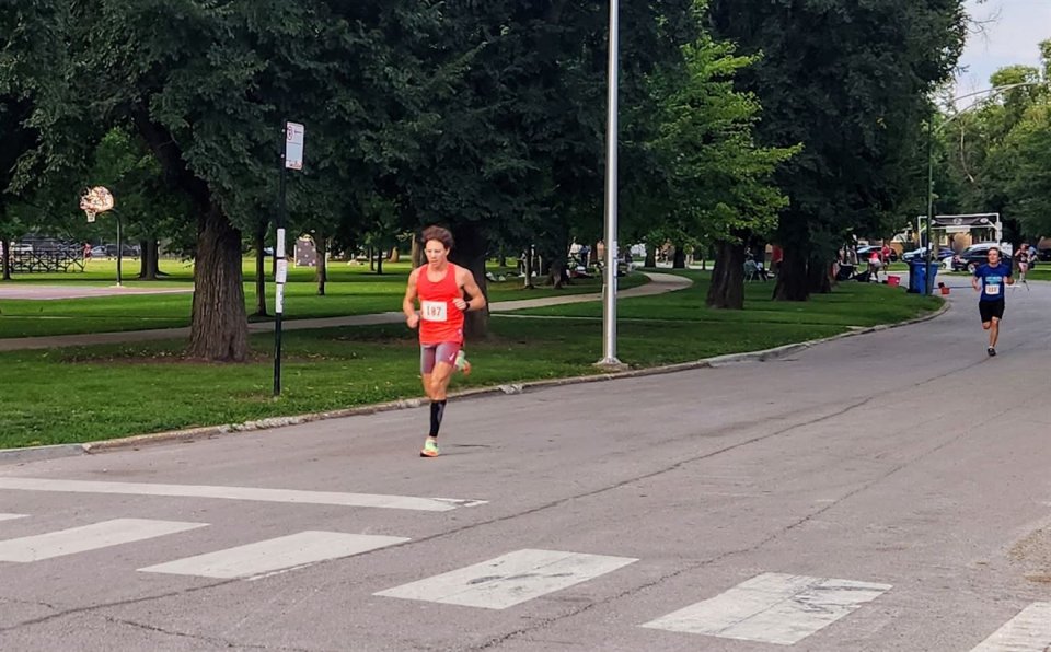 Action Near Finish Area...