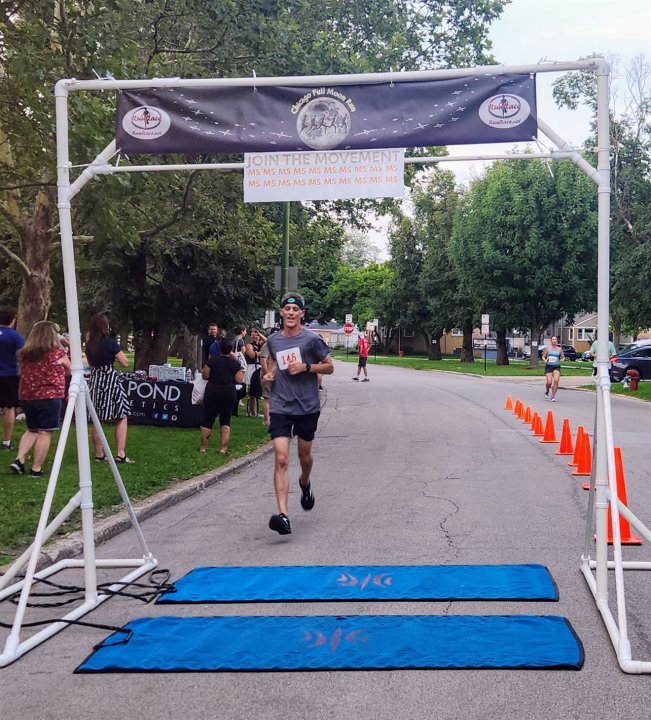 Action Near Finish Area...